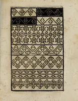 Picture 23 of 34 from Modelbüch neuw aller art Nehens uñ Stickens : jetzund wider mit vil Mödlen vnd Stahlen : allen Steinmetzen, Seidenstickern, vnnd Neterin sehr nützlich vnnd lustig zügericht (1562), leaf 57