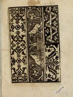 An illustration from Modelbüch neuw aller art Nehens uñ Stickens : jetzund wider mit vil Mödlen vnd Stahlen : allen Steinmetzen, Seidenstickern, vnnd Neterin sehr nützlich vnnd lustig zügericht (1562)