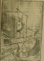 Picture 78 of 137 from Modelles, artifices de fev, et divers instrvmes de gverre : avec les moyes de s'en prevaloir : pour assieger, battre, surprendre, et deffendre toutes places : vtiles et necessaires a touvs cevx qvi fond profession des armes (1598), leaf 124