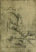 Picture 99 of 137 from Modelles, artifices de fev, et divers instrvmes de gverre : avec les moyes de s'en prevaloir : pour assieger, battre, surprendre, et deffendre toutes places : vtiles et necessaires a touvs cevx qvi fond profession des armes (1598), leaf 152