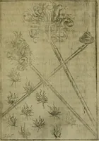 Picture 124 of 137 from Modelles, artifices de fev, et divers instrvmes de gverre : avec les moyes de s'en prevaloir : pour assieger, battre, surprendre, et deffendre toutes places : vtiles et necessaires a touvs cevx qvi fond profession des armes (1598), leaf 190