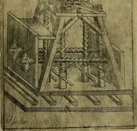 Picture 22 of 137 from Modelles, artifices de fev, et divers instrvmes de gverre : avec les moyes de s'en prevaloir : pour assieger, battre, surprendre, et deffendre toutes places : vtiles et necessaires a touvs cevx qvi fond profession des armes (1598), leaf 40
