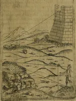 Picture 32 of 137 from Modelles, artifices de fev, et divers instrvmes de gverre : avec les moyes de s'en prevaloir : pour assieger, battre, surprendre, et deffendre toutes places : vtiles et necessaires a touvs cevx qvi fond profession des armes (1598), leaf 56