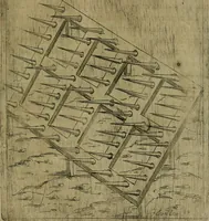 Picture 62 of 137 from Modelles, artifices de fev, et divers instrvmes de gverre : avec les moyes de s'en prevaloir : pour assieger, battre, surprendre, et deffendre toutes places : vtiles et necessaires a touvs cevx qvi fond profession des armes (1598), leaf 98