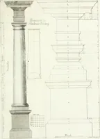 An illustration from Modell- und Zeichnungsbuch für Ebenisten, Tischer, Tapezirer und Stuhlmacher : und sonst für jeden Liebhaber des guten Geschmacks bey Möblirung und Einrichtung der Putz- und Prachtzimmer (1794)