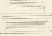 An illustration from Modell- und Zeichnungsbuch für Ebenisten, Tischer, Tapezirer und Stuhlmacher : und sonst für jeden Liebhaber des guten Geschmacks bey Möblirung und Einrichtung der Putz- und Prachtzimmer (1794)