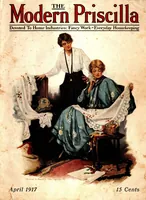 An illustration from The Modern Priscilla (April 1917) [Incomplete] (1917)