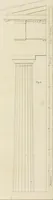 An illustration from The modern architect : or, Every carpenter his own master ; embracing plans, elevations, specifications, framing, etc., for private houses, classic dwellings, churches, &c. to which is added a new system of stair-building (1854)