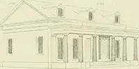 An illustration from The modern architect : or, Every carpenter his own master ; embracing plans, elevations, specifications, framing, etc., for private houses, classic dwellings, churches, &c. to which is added a new system of stair-building (1854)