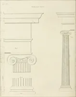 An illustration from The modern architect : or, Every carpenter his own master ; embracing plans, elevations, specifications, framing, etc., for private houses, classic dwellings, churches, &c. to which is added a new system of stair-building (1854)