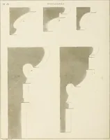 An illustration from The modern architect : or, Every carpenter his own master ; embracing plans, elevations, specifications, framing, etc., for private houses, classic dwellings, churches, &c. to which is added a new system of stair-building (1854)