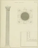 An illustration from The modern architect : or, Every carpenter his own master ; embracing plans, elevations, specifications, framing, etc., for private houses, classic dwellings, churches, &c. to which is added a new system of stair-building (1854)