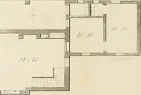 An illustration from The modern architect : or, Every carpenter his own master ; embracing plans, elevations, specifications, framing, etc., for private houses, classic dwellings, churches, &c. to which is added a new system of stair-building (1854)