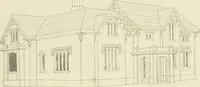 An illustration from The modern architect : or, Every carpenter his own master ; embracing plans, elevations, specifications, framing, etc., for private houses, classic dwellings, churches, &c. to which is added a new system of stair-building (1854)