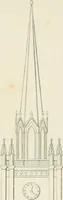 An illustration from The modern architect : or, Every carpenter his own master ; embracing plans, elevations, specifications, framing, etc., for private houses, classic dwellings, churches, &c. to which is added a new system of stair-building (1854)