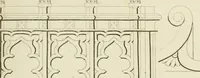 An illustration from The modern architect : or, Every carpenter his own master ; embracing plans, elevations, specifications, framing, etc., for private houses, classic dwellings, churches, &c. to which is added a new system of stair-building (1854)