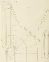 An illustration from The modern architect : or, Every carpenter his own master ; embracing plans, elevations, specifications, framing, etc., for private houses, classic dwellings, churches, &c. to which is added a new system of stair-building (1854)