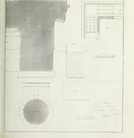 An illustration from The modern architect, or, Every carpenter his own master : embracing plans, elevations, specifications, framing, etc., for private houses, classic dwellings, churches, &c., to which added the new system of stair-building (1855)