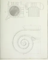 An illustration from The modern architect, or, Every carpenter his own master : embracing plans, elevations, specifications, framing, etc., for private houses, classic dwellings, churches, &c., to which added the new system of stair-building (1855)
