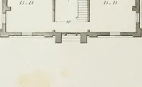 An illustration from The modern architect, or, Every carpenter his own master : embracing plans, elevations, specifications, framing, etc., for private houses, classic dwellings, churches, &c., to which added the new system of stair-building (1855)