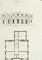 An illustration from The modern architect, or, Every carpenter his own master : embracing plans, elevations, specifications, framing, etc., for private houses, classic dwellings, churches, &c., to which added the new system of stair-building (1855)
