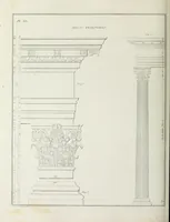 An illustration from The modern architect, or, Every carpenter his own master : embracing plans, elevations, specifications, framing, etc., for private houses, classic dwellings, churches, &c., to which added the new system of stair-building (1855)