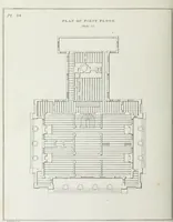 An illustration from The modern architect, or, Every carpenter his own master : embracing plans, elevations, specifications, framing, etc., for private houses, classic dwellings, churches, &c., to which added the new system of stair-building (1855)