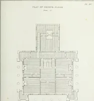 Picture 44 of 68 from The modern architect, or, Every carpenter his own master : embracing plans, elevations, specifications, framing, etc., for private houses, classic dwellings, churches, &c., to which added the new system of stair-building (1855), leaf 216