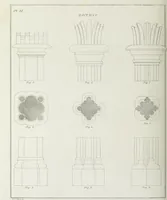 An illustration from The modern architect, or, Every carpenter his own master : embracing plans, elevations, specifications, framing, etc., for private houses, classic dwellings, churches, &c., to which added the new system of stair-building (1855)