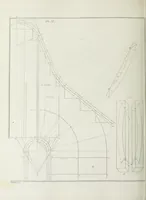 An illustration from The modern architect, or, Every carpenter his own master : embracing plans, elevations, specifications, framing, etc., for private houses, classic dwellings, churches, &c., to which added the new system of stair-building (1855)