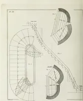 An illustration from The modern architect, or, Every carpenter his own master : embracing plans, elevations, specifications, framing, etc., for private houses, classic dwellings, churches, &c., to which added the new system of stair-building (1855)