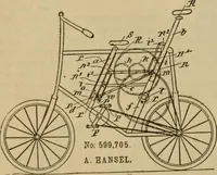 An illustration from The Modern bicycle and its accessories; a complete reference book for rider, dealer, and maker (1898)