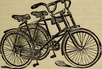An illustration from The Modern bicycle and its accessories; a complete reference book for rider, dealer, and maker (1898)