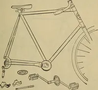 An illustration from The Modern bicycle and its accessories; a complete reference book for rider, dealer, and maker (1898)