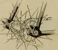 An illustration from The Modern bicycle and its accessories; a complete reference book for rider, dealer, and maker (1898)