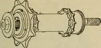 An illustration from The Modern bicycle and its accessories; a complete reference book for rider, dealer, and maker (1898)