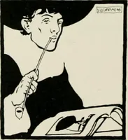 Picture 35 of 173 from Modern book-plates and their designers (1898), leaf 35