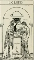 An illustration from Modern book-plates and their designers (1898)