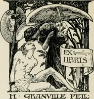Picture 92 of 173 from Modern book-plates and their designers (1898), leaf 71