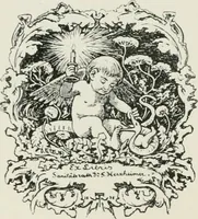 Picture 134 of 173 from Modern book-plates and their designers (1898), leaf 89