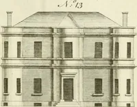 An illustration from The modern builder's assistant, or, A concise epitome of the whole system of architecture : in which the various branches of that excellent study are establish'd on the most familiar principles and rendered adequate to every capacity ... (1757)