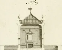 An illustration from The modern builder's assistant, or, A concise epitome of the whole system of architecture : in which the various branches of that excellent study are establish'd on the most familiar principles and rendered adequate to every capacity ... (1757)
