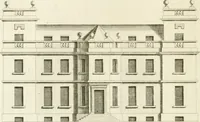 An illustration from The modern builder's assistant, or, A concise epitome of the whole system of architecture : in which the various branches of that excellent study are establish'd on the most familiar principles and rendered adequate to every capacity ... (1757)