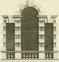An illustration from The modern builder's assistant, or, A concise epitome of the whole system of architecture : in which the various branches of that excellent study are establish'd on the most familiar principles and rendered adequate to every capacity ... (1757)