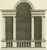 An illustration from The modern builder's assistant, or, A concise epitome of the whole system of architecture : in which the various branches of that excellent study are establish'd on the most familiar principles and rendered adequate to every capacity ... (1757)