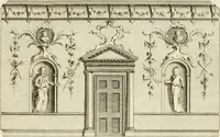 An illustration from The modern builder's assistant, or, A concise epitome of the whole system of architecture : in which the various branches of that excellent study are establish'd on the most familiar principles and rendered adequate to every capacity ... (1757)