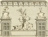 An illustration from The modern builder's assistant, or, A concise epitome of the whole system of architecture : in which the various branches of that excellent study are establish'd on the most familiar principles and rendered adequate to every capacity ... (1757)