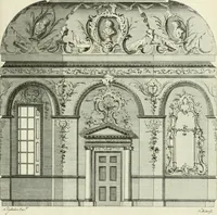 An illustration from The modern builder's assistant, or, A concise epitome of the whole system of architecture : in which the various branches of that excellent study are establish'd on the most familiar principles and rendered adequate to every capacity ... (1757)