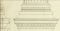 An illustration from The modern builder's assistant, or, A concise epitome of the whole system of architecture : in which the various branches of that excellent study are establish'd on the most familiar principles and rendered adequate to every capacity ... (1757)