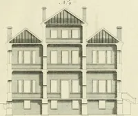 An illustration from The modern builder's assistant, or, A concise epitome of the whole system of architecture : in which the various branches of that excellent study are establish'd on the most familiar principles and rendered adequate to every capacity ... (1757)